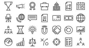Illustrator Icon Pack - Business Line Icons