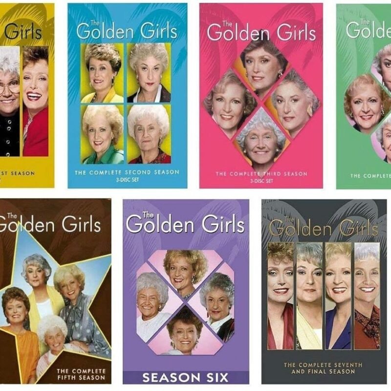 GOLDEN GIRLS Seasons 1-7 The Complete Series Collection Season 1 2 3 4 5 6 7 DVD